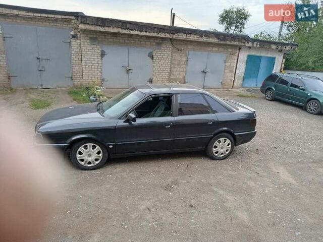 Черный Ауди 90, объемом двигателя 2.31 л и пробегом 300 тыс. км за 1600 $, фото 4 на Automoto.ua
