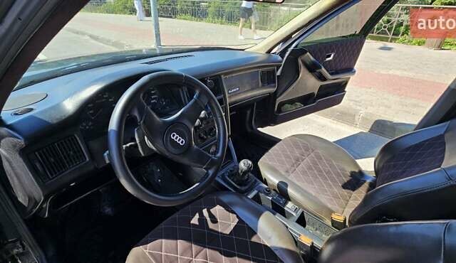Черный Ауди 90, объемом двигателя 2.31 л и пробегом 450 тыс. км за 2699 $, фото 9 на Automoto.ua