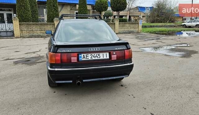 Черный Ауди 90, объемом двигателя 2.31 л и пробегом 450 тыс. км за 2699 $, фото 3 на Automoto.ua