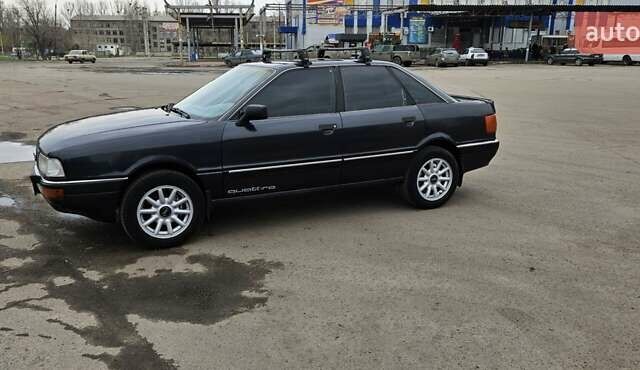 Черный Ауди 90, объемом двигателя 2.31 л и пробегом 450 тыс. км за 2699 $, фото 1 на Automoto.ua