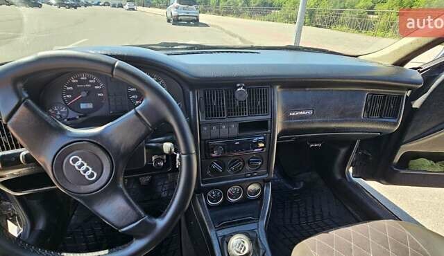 Черный Ауди 90, объемом двигателя 2.31 л и пробегом 450 тыс. км за 2699 $, фото 10 на Automoto.ua