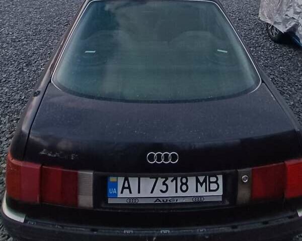 Черный Ауди 90, объемом двигателя 1.98 л и пробегом 222 тыс. км за 850 $, фото 4 на Automoto.ua