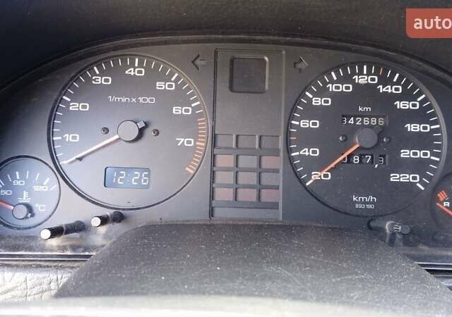 Красный Ауди 90, объемом двигателя 1.78 л и пробегом 343 тыс. км за 2700 $, фото 13 на Automoto.ua