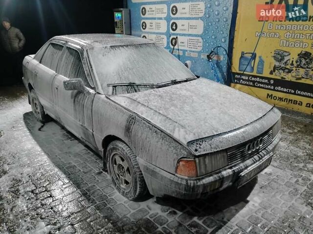Серый Ауди 90, объемом двигателя 2.31 л и пробегом 350 тыс. км за 1600 $, фото 8 на Automoto.ua