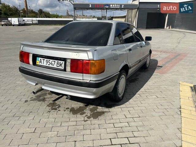 Серый Ауди 90, объемом двигателя 1.59 л и пробегом 214 тыс. км за 1300 $, фото 3 на Automoto.ua