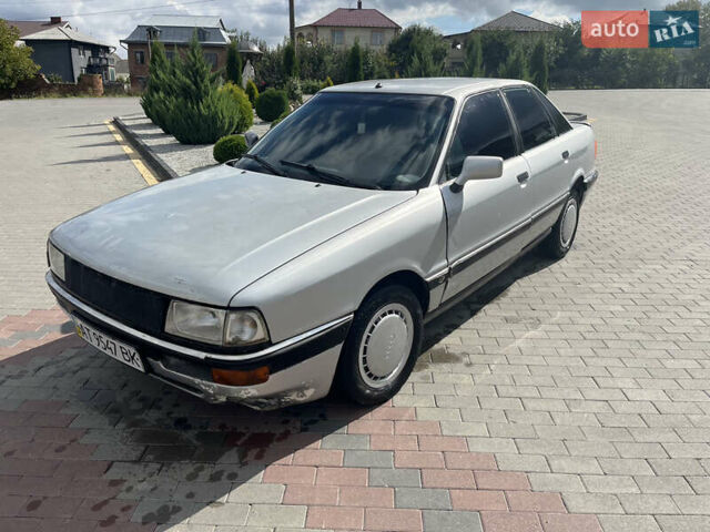 Серый Ауди 90, объемом двигателя 1.59 л и пробегом 214 тыс. км за 1300 $, фото 9 на Automoto.ua