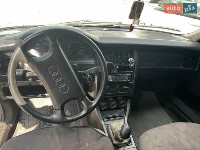 Серый Ауди 90, объемом двигателя 1.59 л и пробегом 214 тыс. км за 1300 $, фото 11 на Automoto.ua