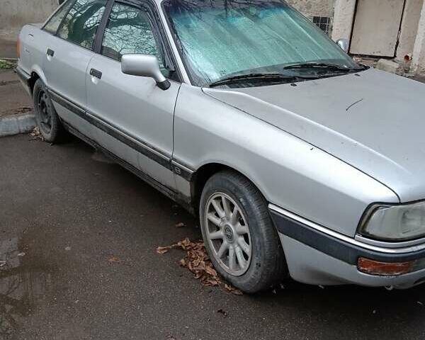 Сірий Ауді 90, об'ємом двигуна 2 л та пробігом 370 тис. км за 1200 $, фото 3 на Automoto.ua