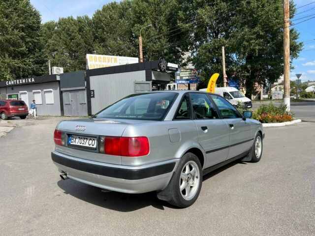 Серый Ауди 90, объемом двигателя 2 л и пробегом 342 тыс. км за 2999 $, фото 15 на Automoto.ua