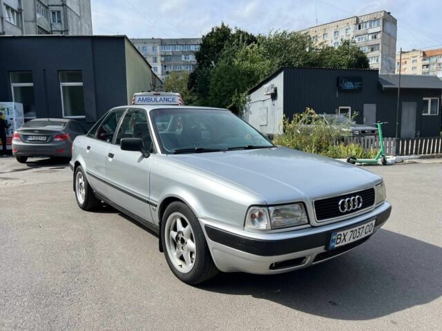 Серый Ауди 90, объемом двигателя 2 л и пробегом 342 тыс. км за 2999 $, фото 7 на Automoto.ua
