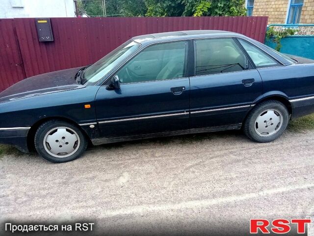 Синий Ауди 90, объемом двигателя 2 л и пробегом 28 тыс. км за 1500 $, фото 2 на Automoto.ua