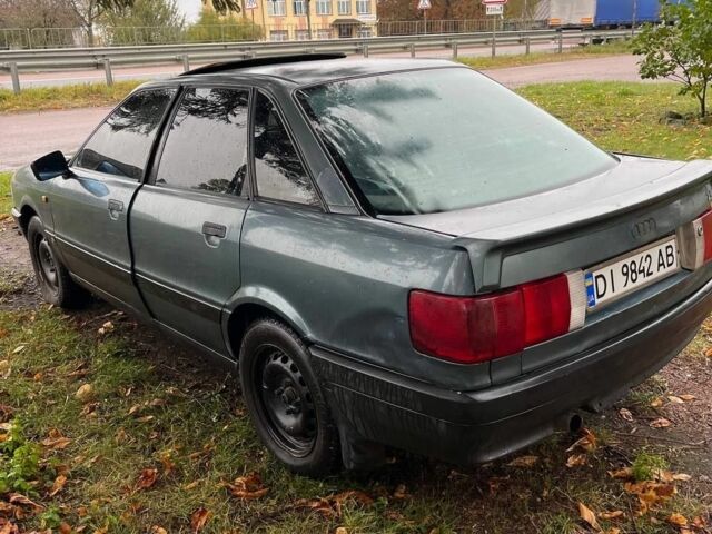 Синий Ауди 90, объемом двигателя 2 л и пробегом 200 тыс. км за 1500 $, фото 4 на Automoto.ua