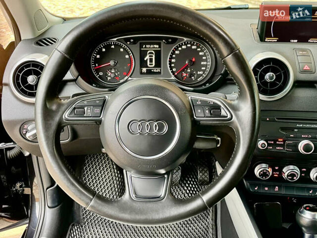 Черный Ауди А1, объемом двигателя 1.4 л и пробегом 240 тыс. км за 8900 $, фото 10 на Automoto.ua