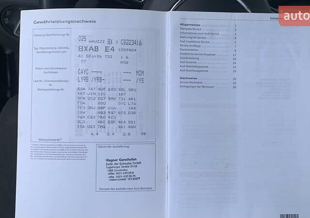 Чорний Ауді А1, об'ємом двигуна 1.6 л та пробігом 227 тис. км за 8500 $, фото 37 на Automoto.ua