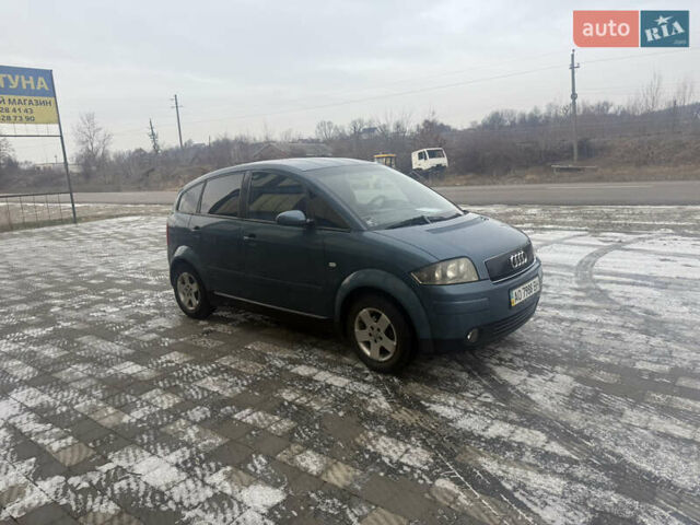 Синий Ауди А2, объемом двигателя 1.39 л и пробегом 225 тыс. км за 3800 $, фото 6 на Automoto.ua