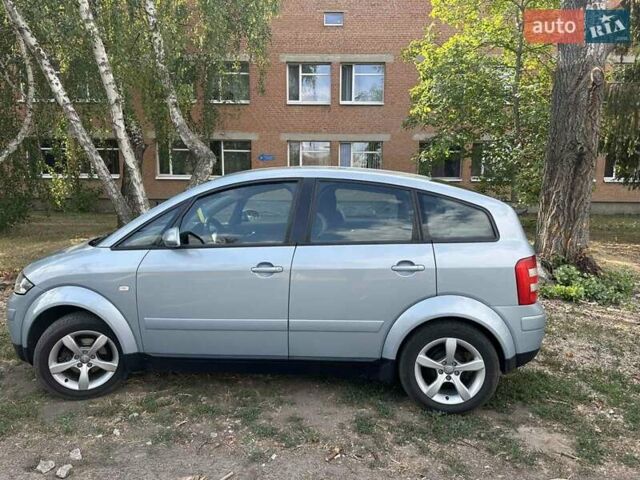Синий Ауди А2, объемом двигателя 1.4 л и пробегом 177 тыс. км за 6000 $, фото 4 на Automoto.ua