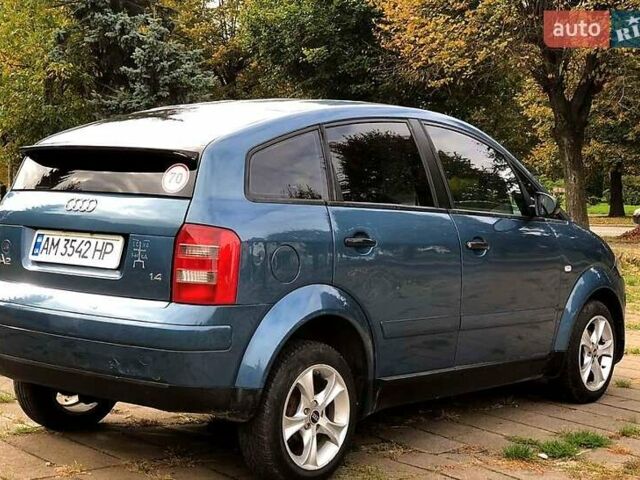 Синий Ауди А2, объемом двигателя 1.4 л и пробегом 280 тыс. км за 2999 $, фото 2 на Automoto.ua
