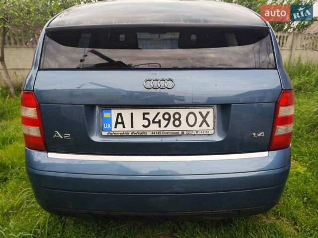 Синий Ауди А2, объемом двигателя 1.39 л и пробегом 185 тыс. км за 5800 $, фото 5 на Automoto.ua