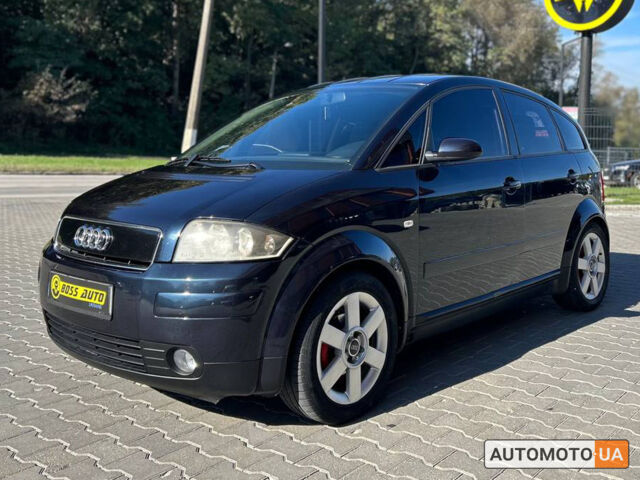 Синий Ауди А2, объемом двигателя 1.4 л и пробегом 247 тыс. км за 4300 $, фото 2 на Automoto.ua