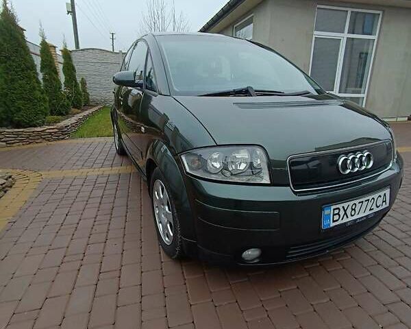 Зеленый Ауди А2, объемом двигателя 1.4 л и пробегом 353 тыс. км за 3600 $, фото 5 на Automoto.ua