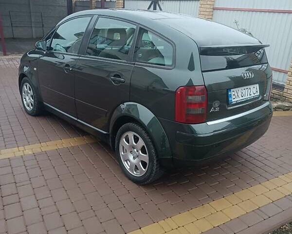 Зеленый Ауди А2, объемом двигателя 1.4 л и пробегом 353 тыс. км за 3600 $, фото 3 на Automoto.ua