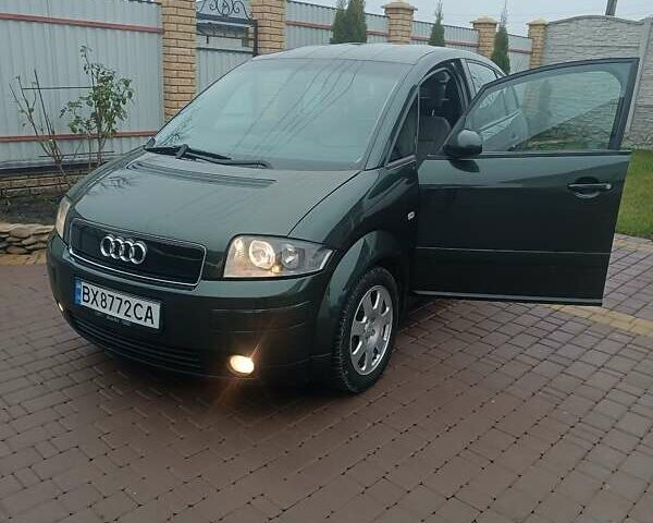 Зеленый Ауди А2, объемом двигателя 1.4 л и пробегом 353 тыс. км за 3600 $, фото 12 на Automoto.ua