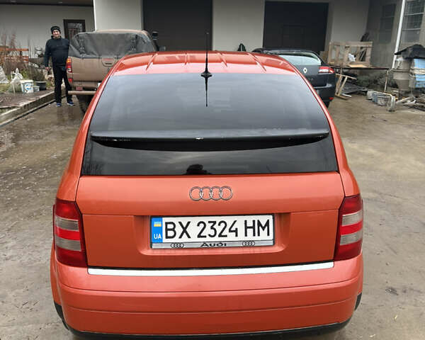 Помаранчевий Ауді A2, об'ємом двигуна 1.39 л та пробігом 237 тис. км за 3750 $, фото 10 на Automoto.ua