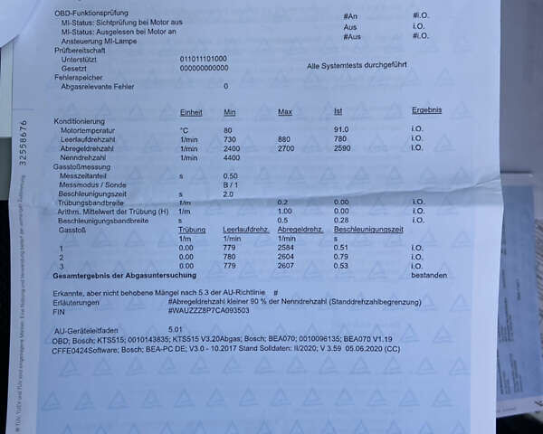 Білий Ауді А3, об'ємом двигуна 1.6 л та пробігом 174 тис. км за 11950 $, фото 66 на Automoto.ua