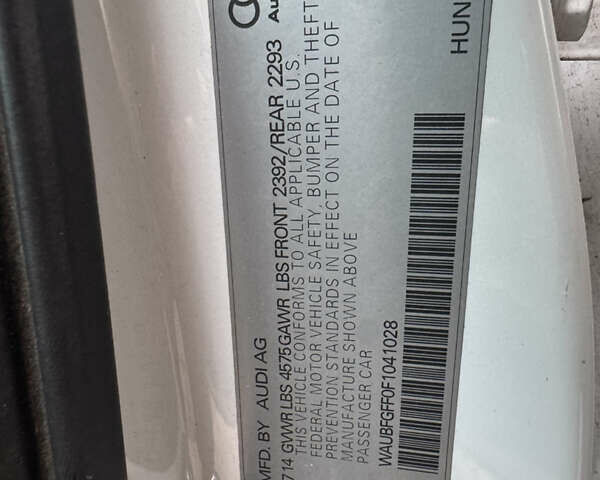 Белый Ауди А3, объемом двигателя 2 л и пробегом 220 тыс. км за 7700 $, фото 19 на Automoto.ua