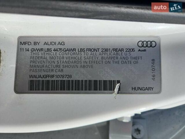 Білий Ауді А3, об'ємом двигуна 2 л та пробігом 184 тис. км за 1800 $, фото 11 на Automoto.ua