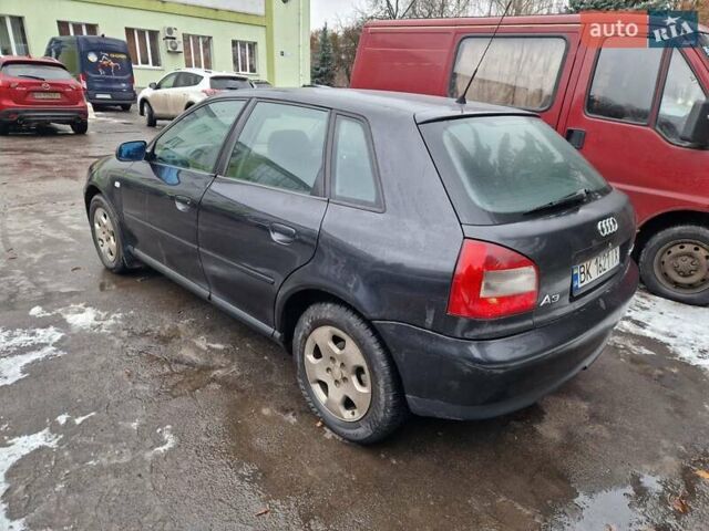 Черный Ауди А3, объемом двигателя 1.9 л и пробегом 238 тыс. км за 3700 $, фото 3 на Automoto.ua
