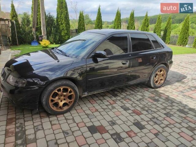 Черный Ауди А3, объемом двигателя 1.6 л и пробегом 236 тыс. км за 3750 $, фото 2 на Automoto.ua