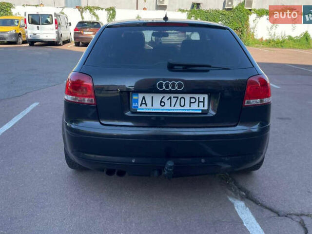 Черный Ауди А3, объемом двигателя 2 л и пробегом 300 тыс. км за 6700 $, фото 2 на Automoto.ua