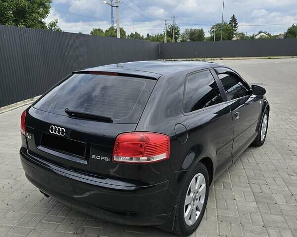 Чорний Ауді А3, об'ємом двигуна 2 л та пробігом 188 тис. км за 4500 $, фото 1 на Automoto.ua