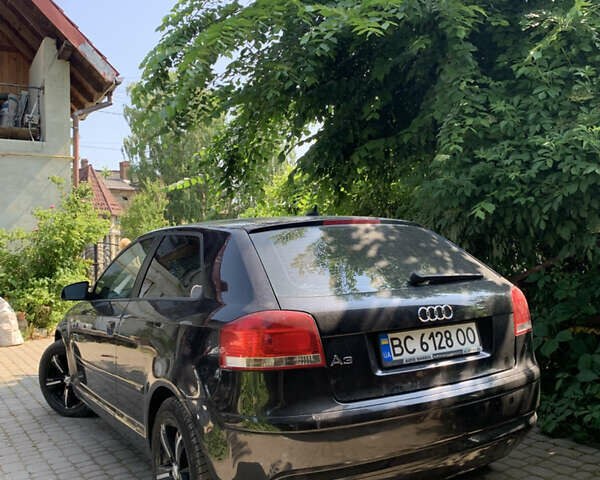 Черный Ауди А3, объемом двигателя 1.97 л и пробегом 286 тыс. км за 5300 $, фото 2 на Automoto.ua