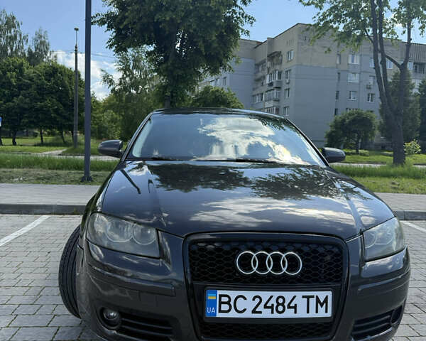 Черный Ауди А3, объемом двигателя 1.97 л и пробегом 299 тыс. км за 6100 $, фото 1 на Automoto.ua