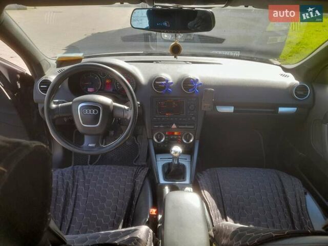 Черный Ауди А3, объемом двигателя 2 л и пробегом 280 тыс. км за 6000 $, фото 5 на Automoto.ua