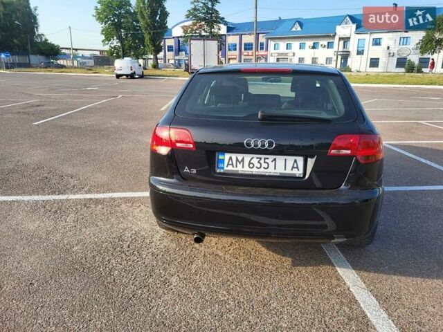 Черный Ауди А3, объемом двигателя 1.6 л и пробегом 215 тыс. км за 6200 $, фото 5 на Automoto.ua