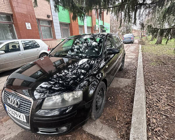 Черный Ауди А3, объемом двигателя 1.6 л и пробегом 230 тыс. км за 6700 $, фото 2 на Automoto.ua