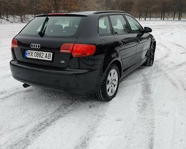 Чорний Ауді А3, об'ємом двигуна 1.6 л та пробігом 185 тис. км за 6900 $, фото 2 на Automoto.ua