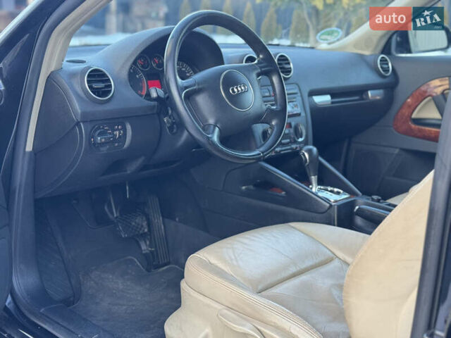 Черный Ауди А3, объемом двигателя 1.6 л и пробегом 233 тыс. км за 6490 $, фото 12 на Automoto.ua