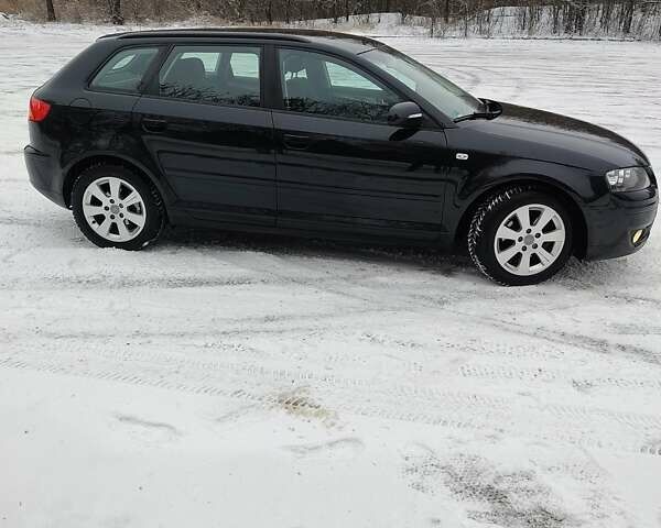 Чорний Ауді А3, об'ємом двигуна 1.6 л та пробігом 185 тис. км за 6900 $, фото 1 на Automoto.ua