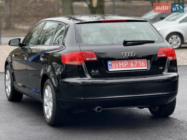 Черный Ауди А3, объемом двигателя 1.6 л и пробегом 207 тыс. км за 6699 $, фото 1 на Automoto.ua