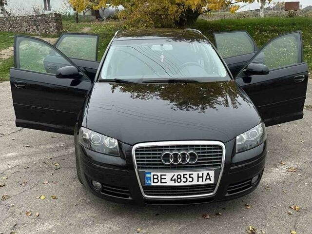 Черный Ауди А3, объемом двигателя 2 л и пробегом 260 тыс. км за 8200 $, фото 1 на Automoto.ua
