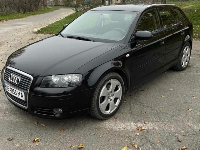 Черный Ауди А3, объемом двигателя 2 л и пробегом 260 тыс. км за 8200 $, фото 2 на Automoto.ua