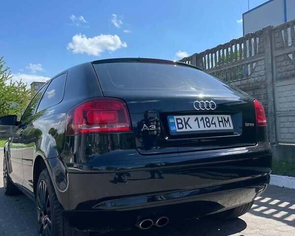 Черный Ауди А3, объемом двигателя 2 л и пробегом 244 тыс. км за 5850 $, фото 7 на Automoto.ua