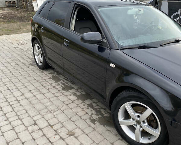 Черный Ауди А3, объемом двигателя 1.6 л и пробегом 240 тыс. км за 6350 $, фото 3 на Automoto.ua
