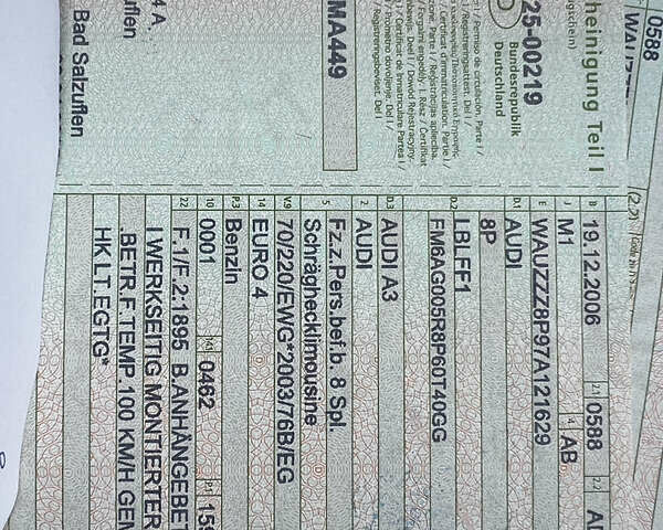 Черный Ауди А3, объемом двигателя 1.6 л и пробегом 268 тыс. км за 6790 $, фото 47 на Automoto.ua