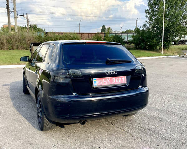 Черный Ауди А3, объемом двигателя 1.6 л и пробегом 290 тыс. км за 6400 $, фото 9 на Automoto.ua