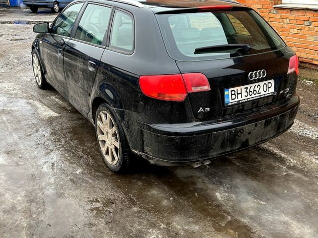 Чорний Ауді А3, об'ємом двигуна 2 л та пробігом 266 тис. км за 5500 $, фото 2 на Automoto.ua
